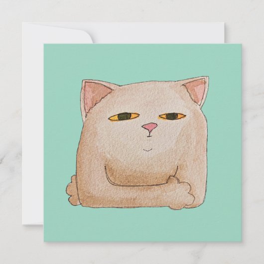 Cat Control 招待状 (正面)