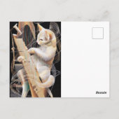 Cat Crescendo – Surrealist Art Postcard ポストカード (裏面)