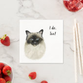 Cat Custom Cocktail Napkin スタンダードカクテルナプキン (インサイチュ)