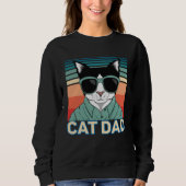 Cat Dad スウェットシャツ (正面)