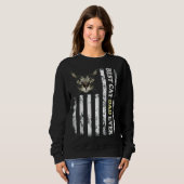 Cat dad best cat dad ever cat dad  cat dad スウェットシャツ (正面フル)