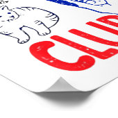 Cat Dad Club Life Is Better With Cats Father's Day ポスター (角)