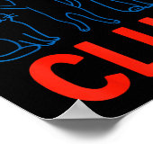 Cat Dad Club Life Is Better With Cats Father's Day ポスター (角)