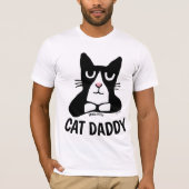 CAT dad DADDY, Panda Kitty T-shirts Tシャツ (正面)