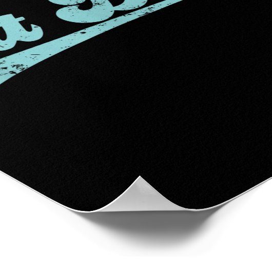 Cat Dad Funny Dad Father's Day Funny Papa  ポスター (角)