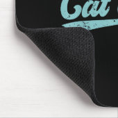 Cat Dad Funny Dad Father's Day Funny Papa  マウスパッド (コーナー)