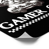 Cat Dad Gamer Club Funny Cat Lover Gaming Game Fat ポスター (角)