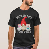 Cat Dad Gnome Graphic For Fathers Day Best Cat Gra Tシャツ (正面)
