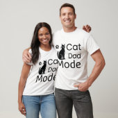 Cat Dad Mode Shirt, Funny Cat Dad Gift, Cool Pet O Tシャツ (ユニセックス)