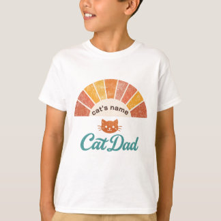 ★ Cat Dad Shirt ★ Personalized Cat Daddy T-Shirt Tシャツ