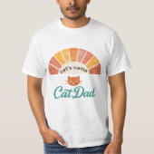 ★ Cat Dad Shirt ★ Personalized Cat Daddy T-Shirt  Tシャツ (正面)