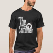 Cat Dad The Catfather Crazy Cat Father Kitty Daddy Tシャツ (正面)