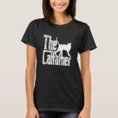 Cat Dad The Catfather Crazy Cat Father Kitty Daddy Tシャツ (正面)