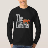 Cat Dad The Catfather Crazy Cat Father Kitty Daddy Tシャツ (正面)