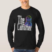 Cat Dad The Catfather Crazy Cool Cat Father Kitty  Tシャツ (正面)
