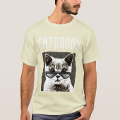 CAT DADDYパパTシャツ&スウェットシャツ Tシャツ (正面)