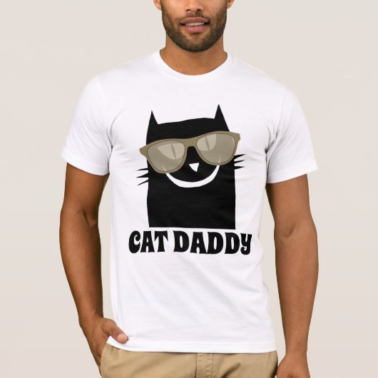 CAT DADDY おもしろい Tシャツ (正面)