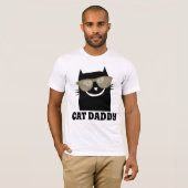 CAT DADDY おもしろい Tシャツ (正面フル)