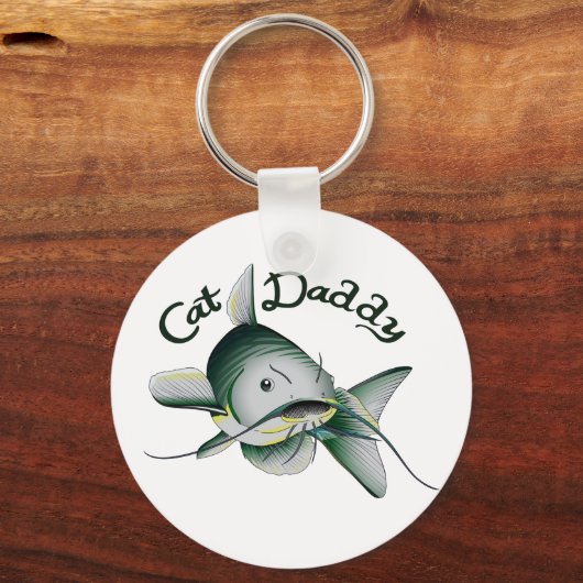 Cat Daddy キーホルダー (正面)