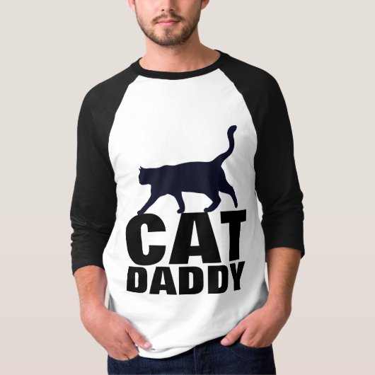 CAT DADDY (パパ) Tシャツ (正面)