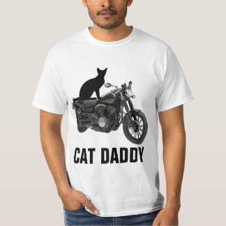 CAT DADDY BIKER T-Shirt Tシャツ