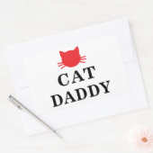 Cat Daddy Rectangleステッカー 長方形シール (封筒)