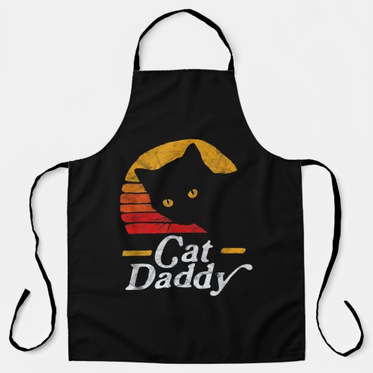 Cat Daddy Vintage Eighties エプロン (正面)