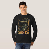 Cat Demon Cat Evil Sinister Kitty Tシャツ (正面フル)