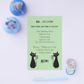 Cat Design Cattery チラシ (シングル)