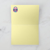 Cat Dinosaur Music Card シーズンカード (内部)