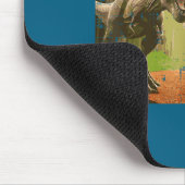 Cat Dinosaur Trex Selfie Funny Meme Humor Boys Gir マウスパッド (コーナー)