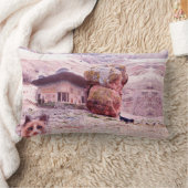 Cat Dofフォトコラージルンバークッション33 x 53 cm ランバークッション (ブランケット)