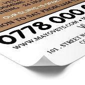 Cat & Dog、獣医、獣医サービス広告 ポスター (角)