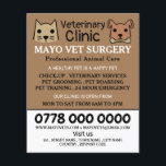 Cat & Dog、獣医、獣医サービス チラシ<br><div class="desc">Cat & Dog、獣医、獣医サービス広告ズフライヤーによるビジネスカードストア。</div>