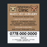 Cat & Dog、獣医、獣医サービス チラシ<br><div class="desc">Cat & Dog、獣医、獣医サービス広告ズフライヤーによるビジネスカードストア。</div>