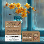 Cat & Dog、獣医、獣医サービス チラシ<br><div class="desc">Cat & Dog、獣医、獣医サービス広告ズフライヤーによるビジネスカードストア。</div>