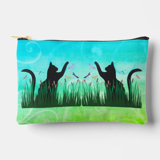 Cat & Dragons  アクセサリーポーチ (正面)