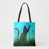 Cat & Dragons  トートバッグ (正面)