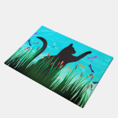 Cat & Dragons  ドアマット (アングル)