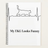 Cat EKGカレンダー プランナー手帳 (正面)