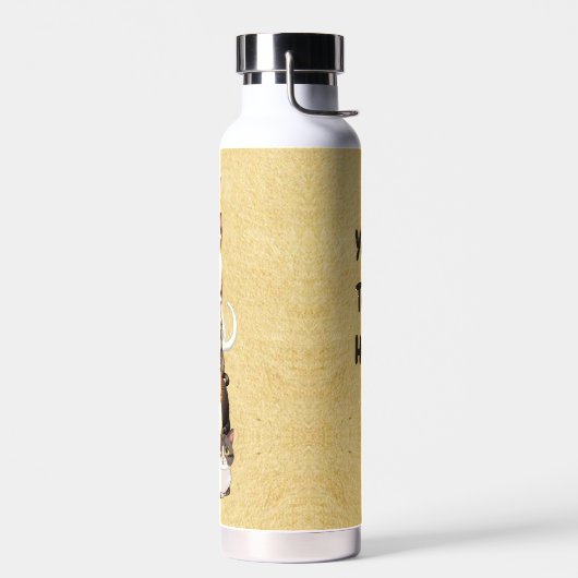 Cat-Er-Pillar Feline Tower ウォーターボトル (左面)