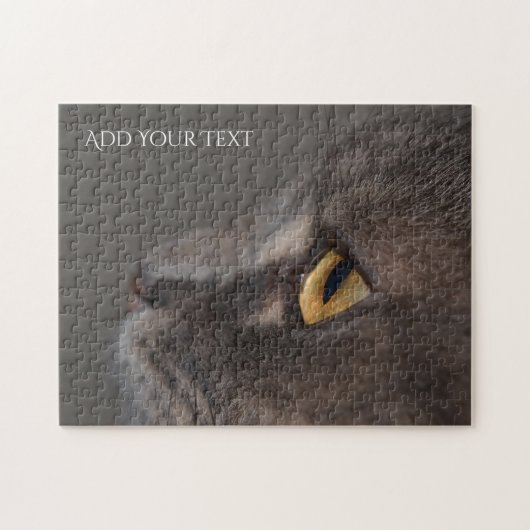 Cat Eye-Macro by Shirley Taylor ジグソーパズル (横)