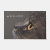 Cat Eye-Macro by Shirley Taylor ドアマット (正面)