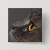 Cat Eye-Macro by Shirley Taylor 缶バッジ (正面)