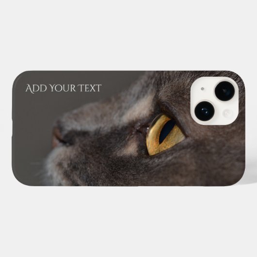 Cat Eye-Macro by Shirley Taylor Case-Mate iPhoneケース (裏面 (横))