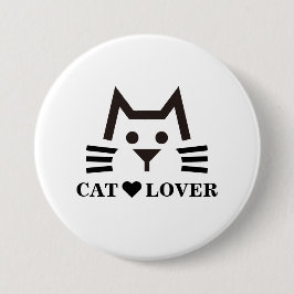 Cat-Face 缶バッジ
