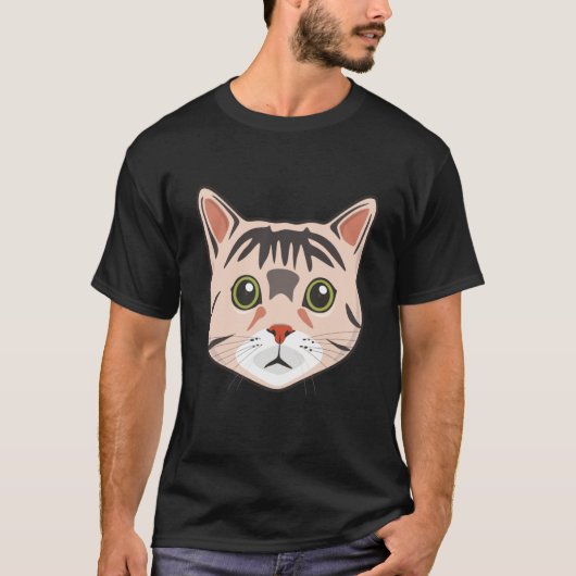Cat Face Meowdy Cute Kitten Cat Meme 1 Tシャツ (正面)