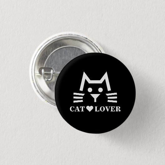 Cat-FaceBK 缶バッジ (正面&裏面)