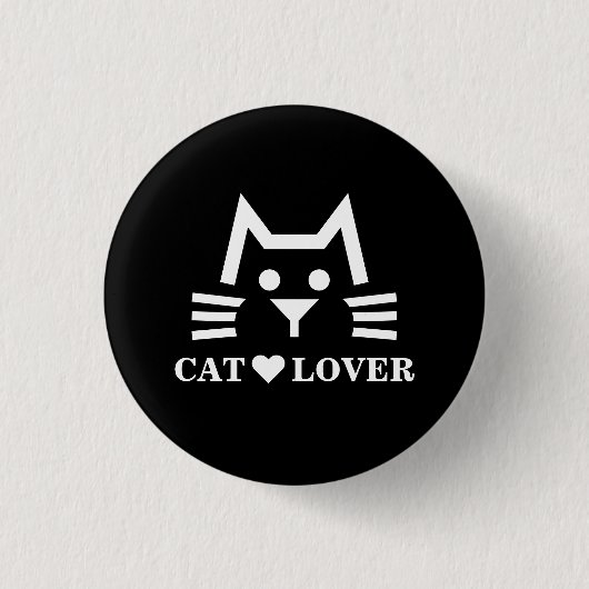Cat-FaceBK 缶バッジ (正面)