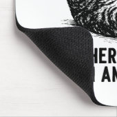 Cat Father I Am But Skin And Bones  マウスパッド (コーナー)